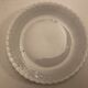 Product BHV Set of 6 flat plates in Limoges porcelain relief 1960