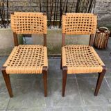 Paire de chaises Vibo 1950