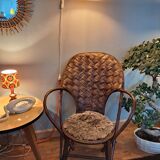 Chestnut armchair from Limousin