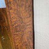 Vintage Hollywood-Style Italian Walnut-Effect Dressing Table / Cabinet