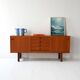 Buffet scandinave en teck avec tiroirs des années 1960