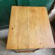 Curtain binder in blond chene from the years 1950 vintage