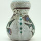 Ceramic vase - decoration flowers chardons - Etienne Daniel Vallauris France - vintage 70s