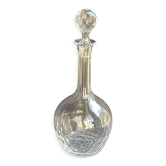 Crystal cut decanter