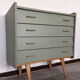 Commode vintage pieds compas