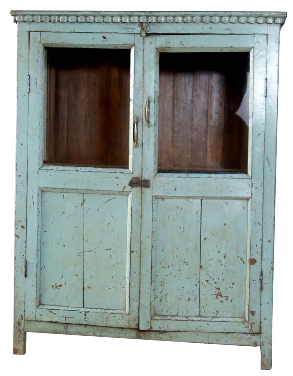 Vaisselier ancien en teck birman
