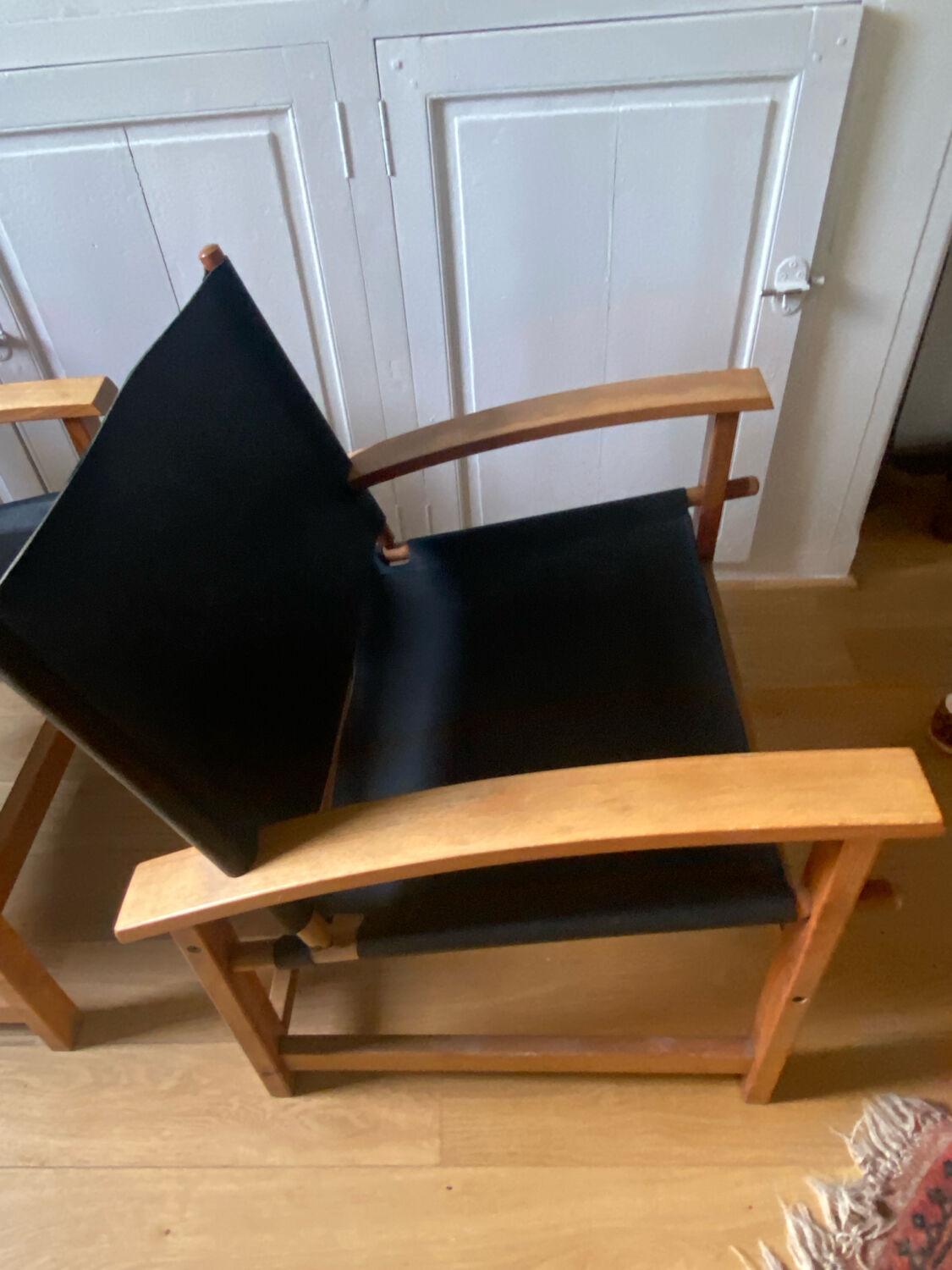 Paire de fauteuils « safari « vintage HYLLINGE MŌBLER