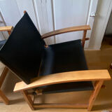 Paire de fauteuils « safari « vintage HYLLINGE MŌBLER