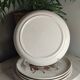 Speckled stoneware dinner plates