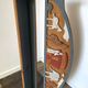 Vintage solid wood noah's ark shelf