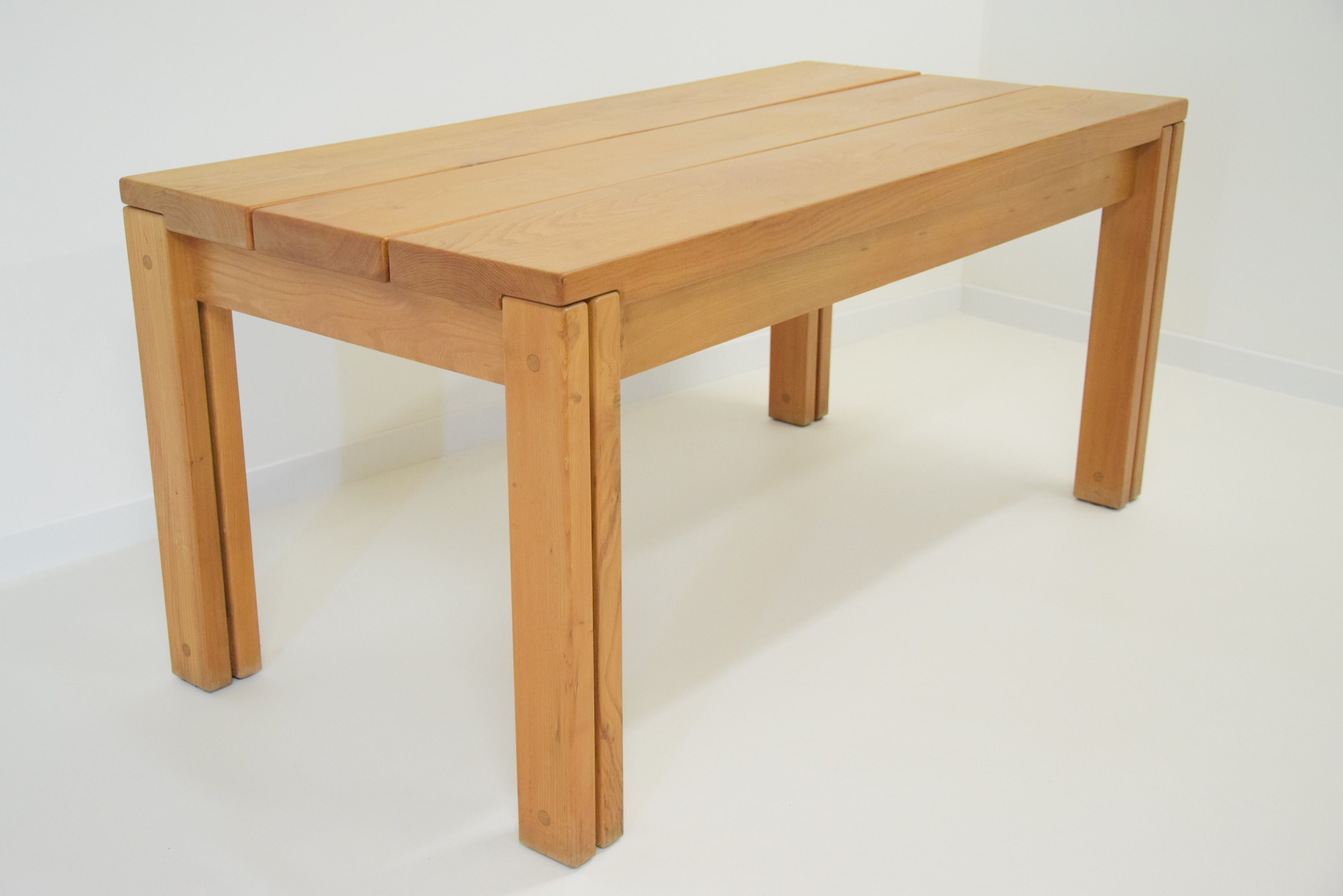 Dining - room table brand revival  vintage design solid elm