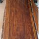 Teak chiffonier with its mirror
