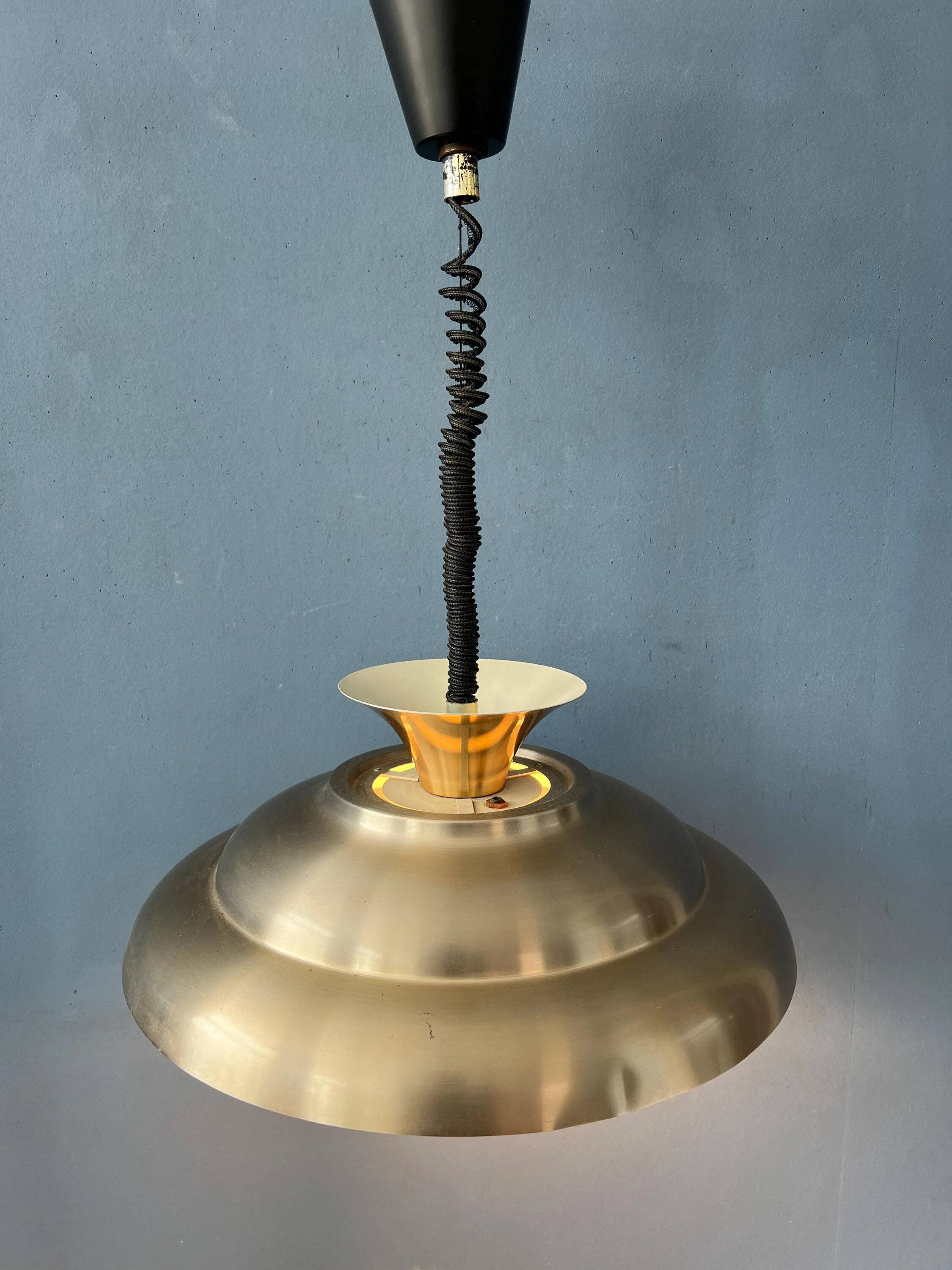 Vintage Mid-Century Dijkstra UFO Suspension Light