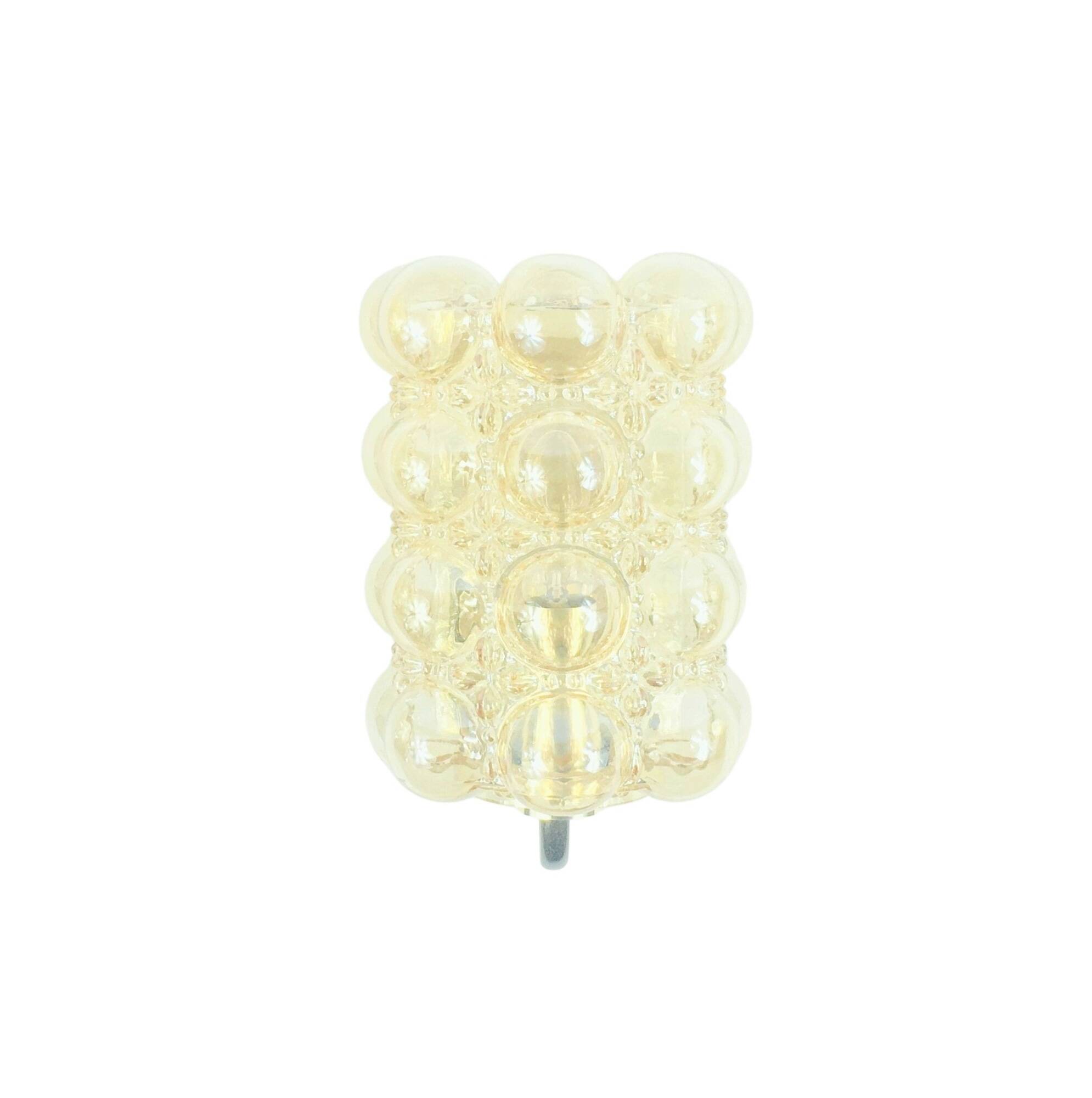 Mid-Century Bubble Glass Wall Light by Helena Tynell for Limburg, 1960s