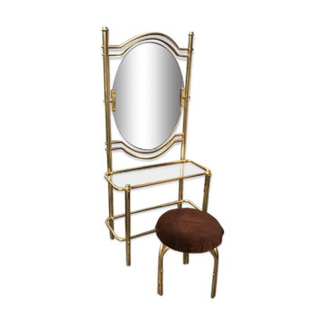 Coiffeuse et tabouret, années 1950