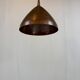 copper and teak suspension by Hans Agne Jacobson - Denmark 1960s