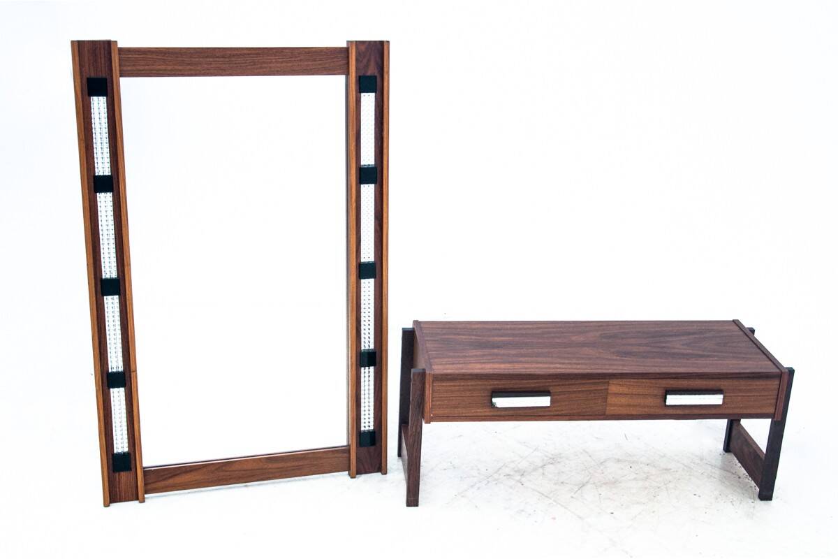 Commode avec miroir, années 1960, Danemark