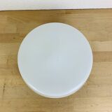 Round opaline wall lamp by RZB Leuchten, vintage