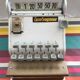 Former white metal cash recorder drawer box vintage child toy