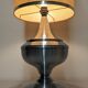 Space age XL living room lamp in brushed aluminium, France circa 1970.