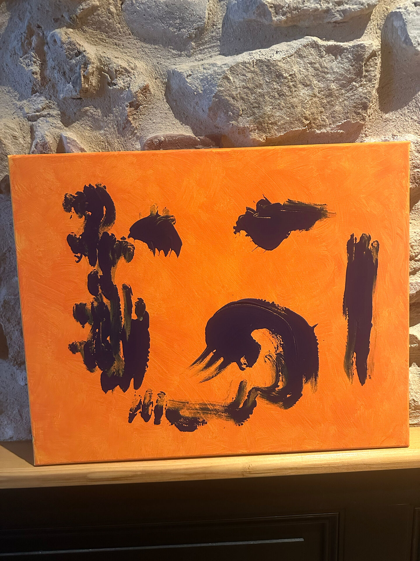 Canvas painting