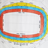 Map of the Parc des Princes