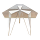 Small mid-century design Lucite side or flower table, 1970s