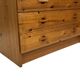 Vintage pine secretaire workstation desk, 1980s design