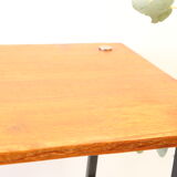 Wooden and metal coffee table