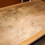 Table de ferme béton ciré