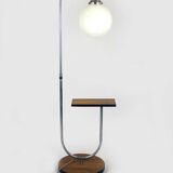 Lampadaire Art Déco Bauhaus restauré par Jindrich Halabala, 1940s