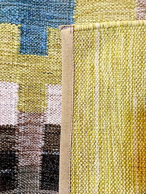 Suede Wool Rug 1960s