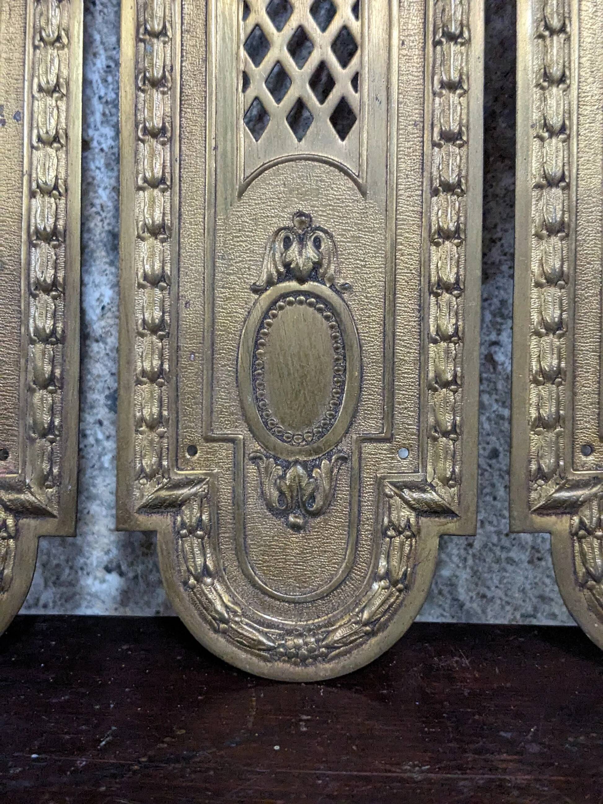 Decorative door plates