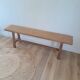 Banc en chêne
