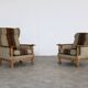 brutalist armchairs | easy chairs | 60s | Danish