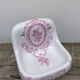 Wall soap holder in Paris porcelain