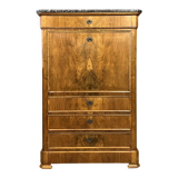 Secretary louis philippe walnut around 1830