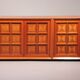 Brutalist Italian sideboard by Caccia alla Volpe for Linea Arredo