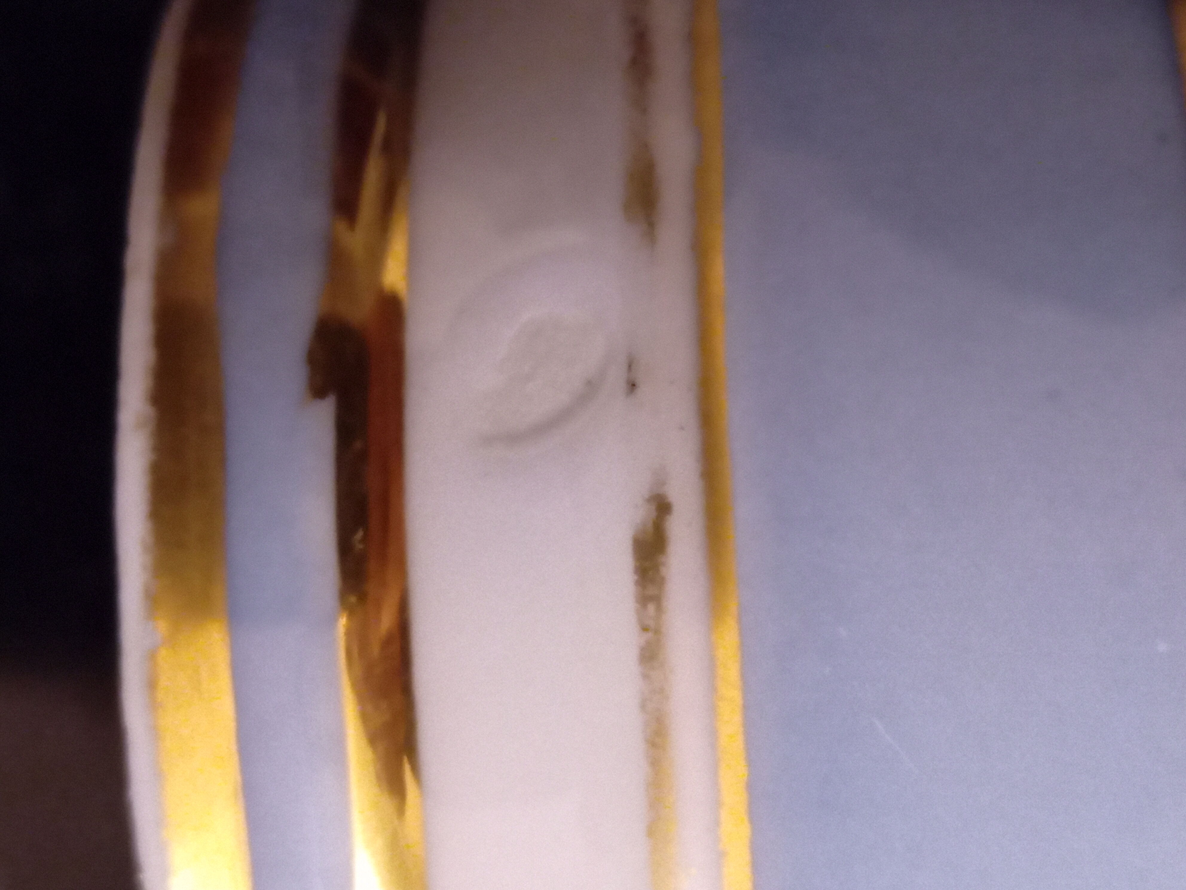 Small porcelain vase