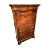 Writing desk of the nineteenth Louis-Philippe in mahogany with secret drawers