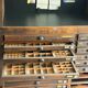 Old workshop drawer unit