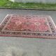 Persian rug in burgundy knotted wool 200x300