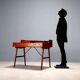 Vintage writing desk design by Svend Åge Madsen and Sigurd Hansen from the 1950s.