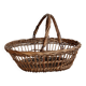 Vintage oval wicker basket – Double handles