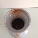 Ball vase grey vintage ceramic