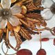 Wall lamp Maison Banci metal and glass of Murano design 70s
