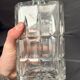 Crystal whisky carafe Saint Louis Model Manhattan (1980s)