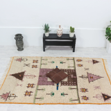 Moroccan carpet azilal 243x146cm