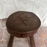 Brutalist tripod stool