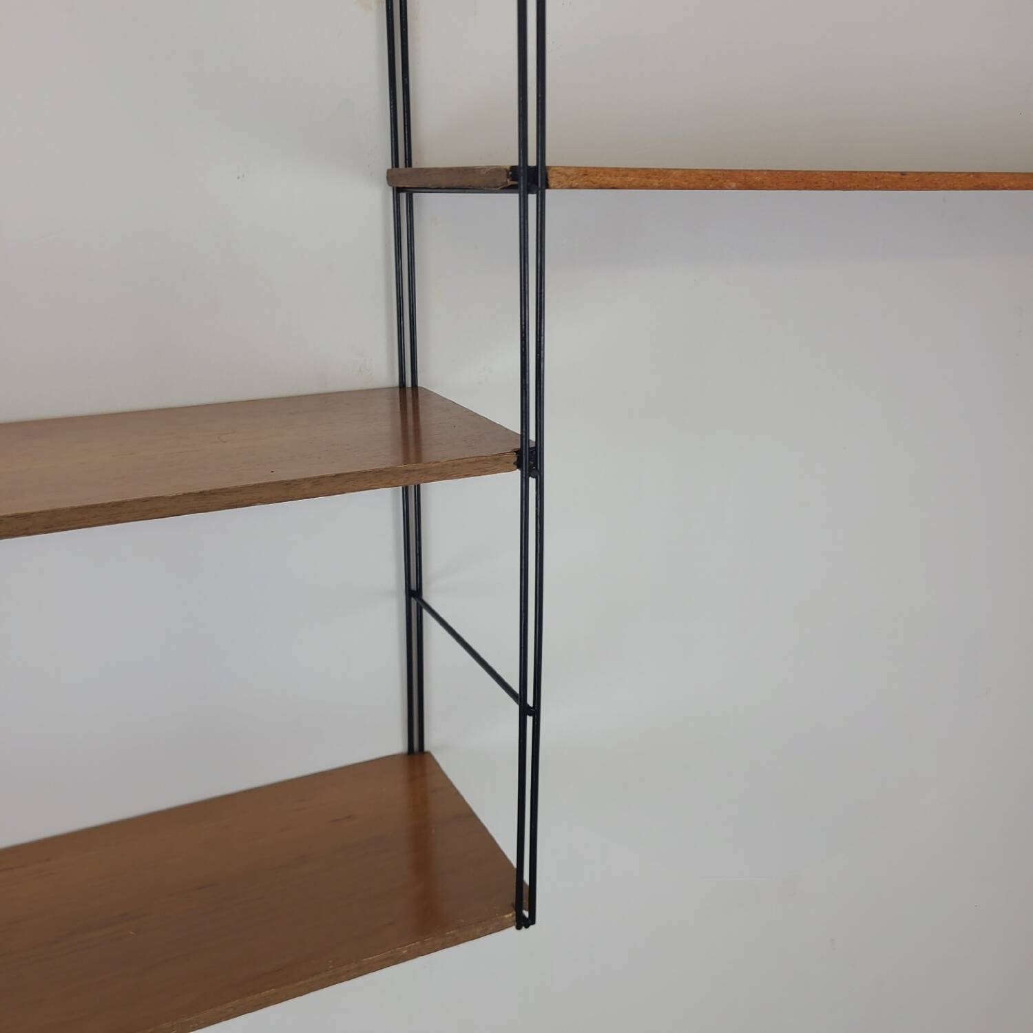 Vintage wall shelves 1960s modernist Scandinavian design